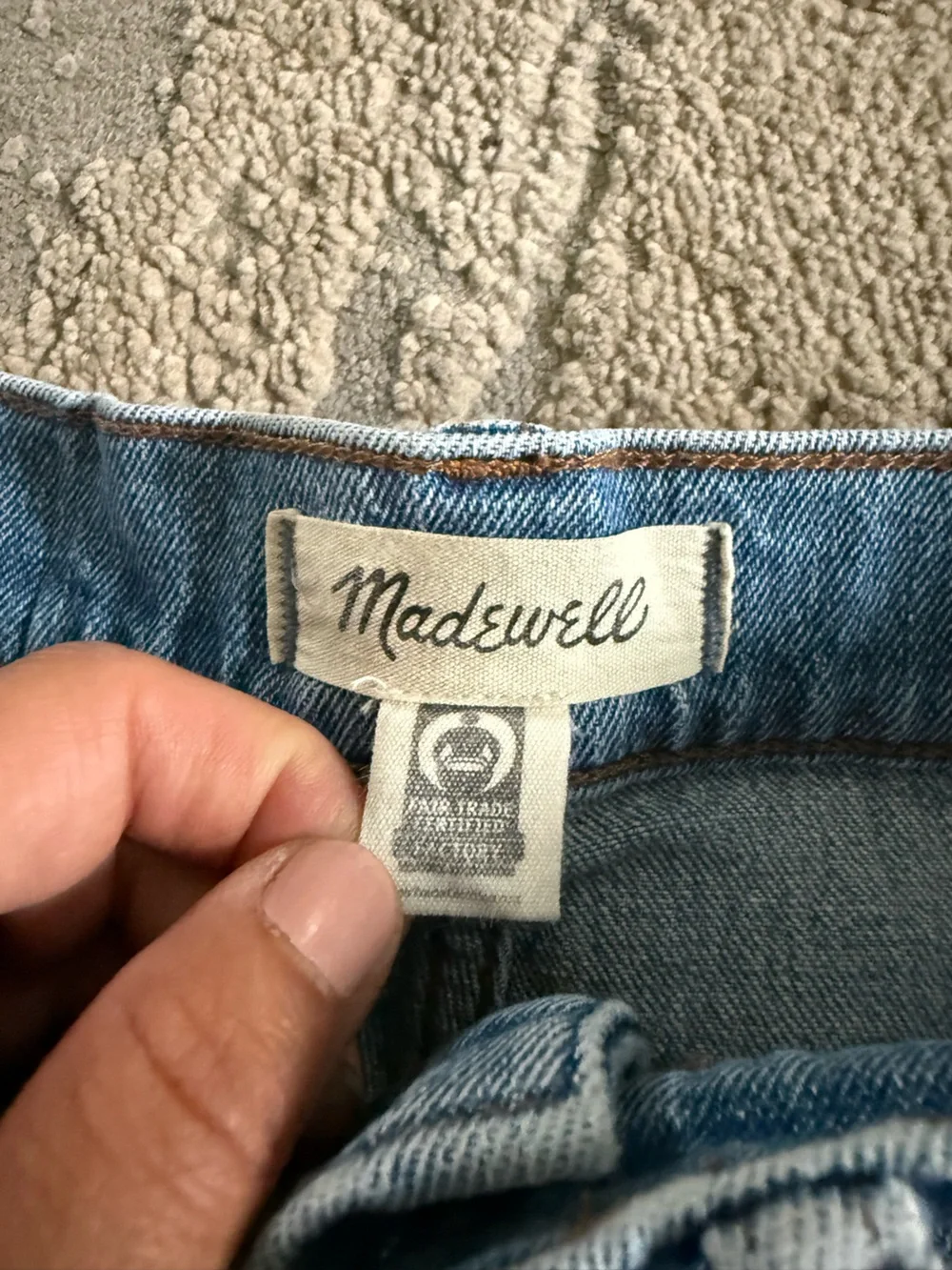 Madewell Jeans 90s Straight high rise relaxed fit NN457 size 25